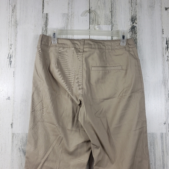 classroom uniforms juniors khaki tan straight leg pants juniors size 5/6 - Picture 5 of 12